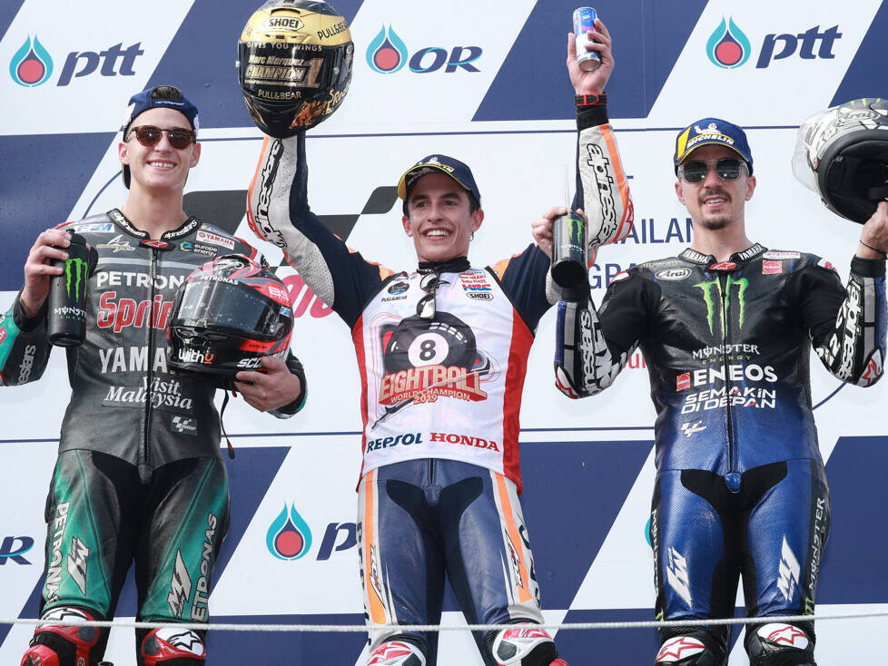 Marc Marquez, Fabio Quartararo, Maverick Vinales