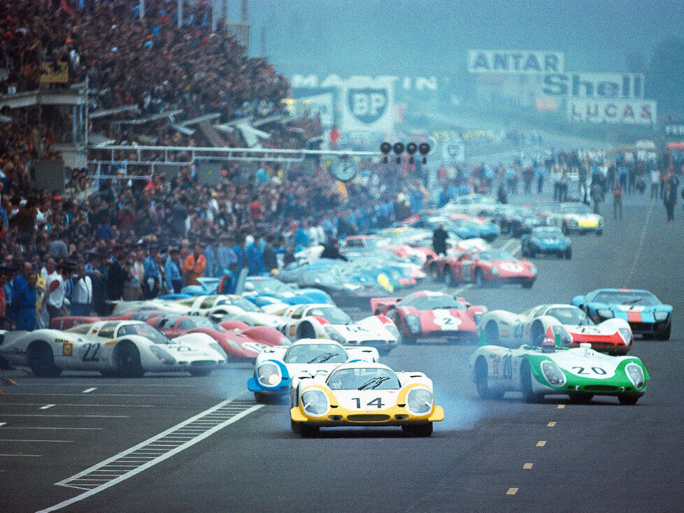 Start zu den 24h Le Mans 1969: Der letzte klassische Le-Mans-Start