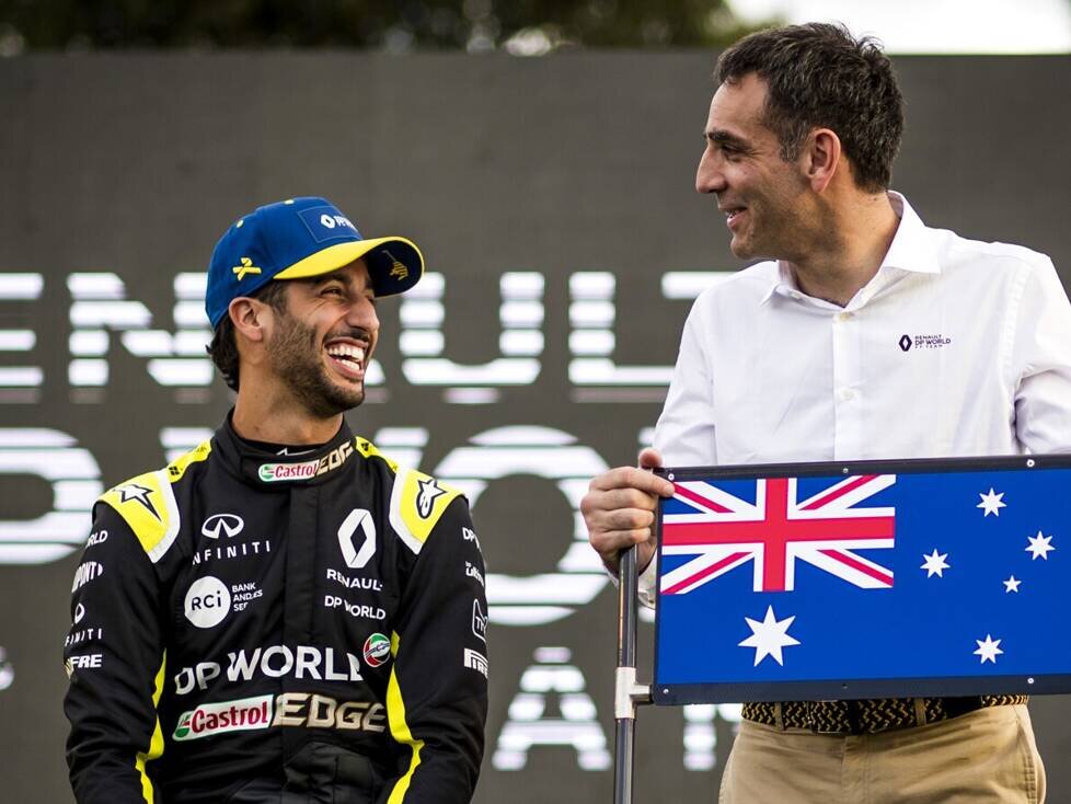 Daniel Ricciardo, Cyril Abiteboul