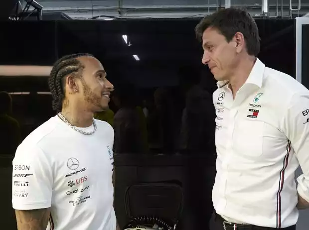 Lewis Hamilton, Toto Wolff Titel-Bild zur News: Lewis Hamilton, Toto Wolff