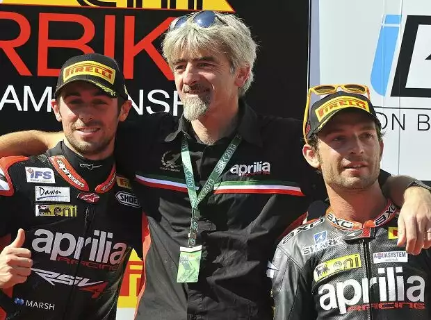 Titel-Bild zur News: Eugene Laverty, Sylvain Guintoli