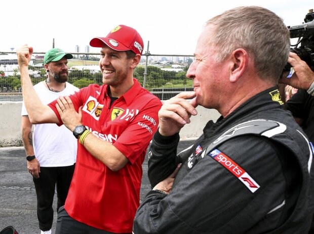 Titel-Bild zur News: Bruno Senna, Sebastian Vettel
