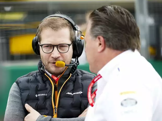 Andreas Seidl, Zak Brown Titel-Bild zur News: Andreas Seidl, Zak Brown