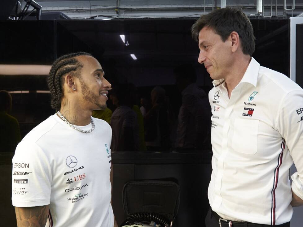 Lewis Hamilton, Toto Wolff