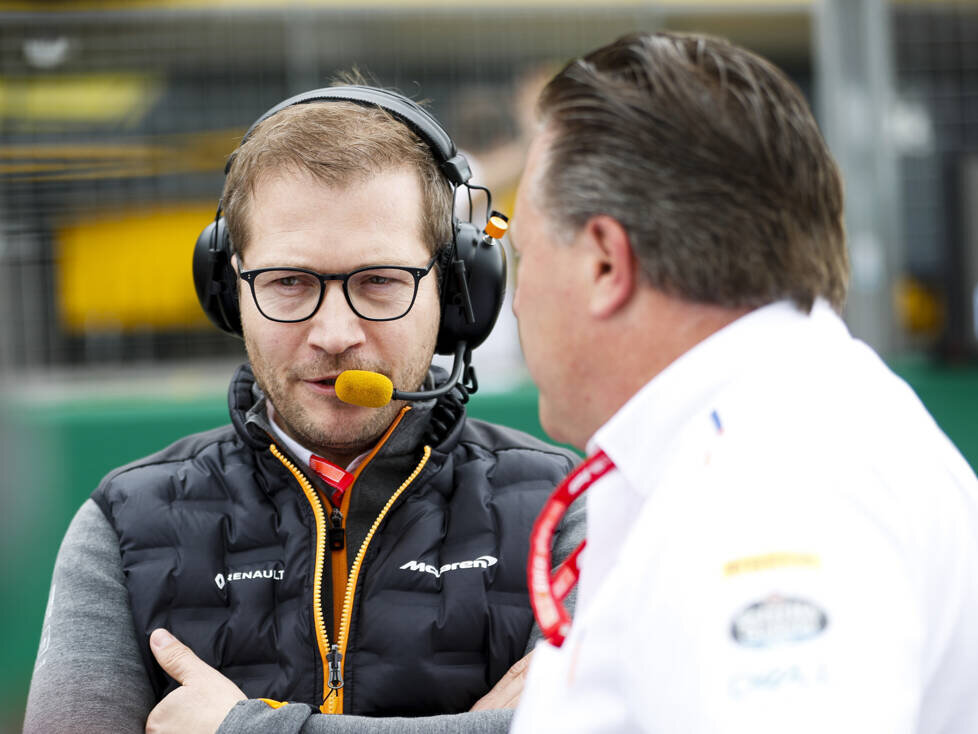 Andreas Seidl, Zak Brown