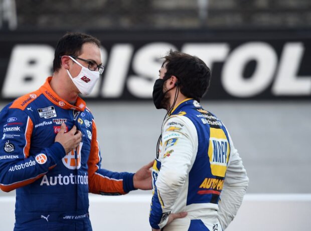 Joey Logano, Chase Elliott Joey Logano, Chase Elliott