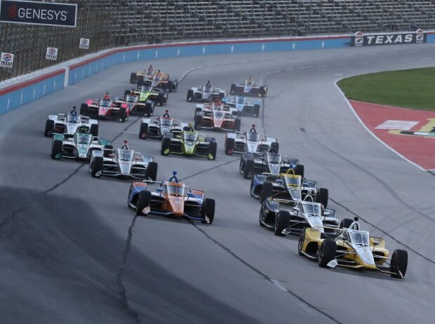 Start zum IndyCar-Auftakt 2020 in Fort Worth