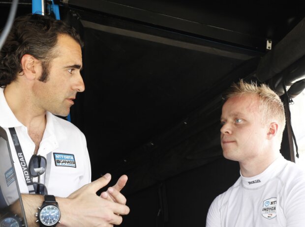 Dario Franchitti, Felix Rosenqvist Dario Franchitti, Felix Rosenqvist