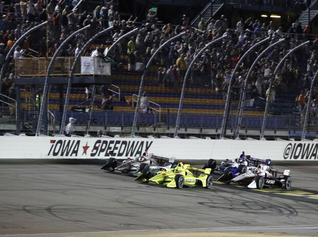 Start zum Iowa 300 der IndyCar-Saison 2019 Start zum Iowa 300 der IndyCar-Saison 2019