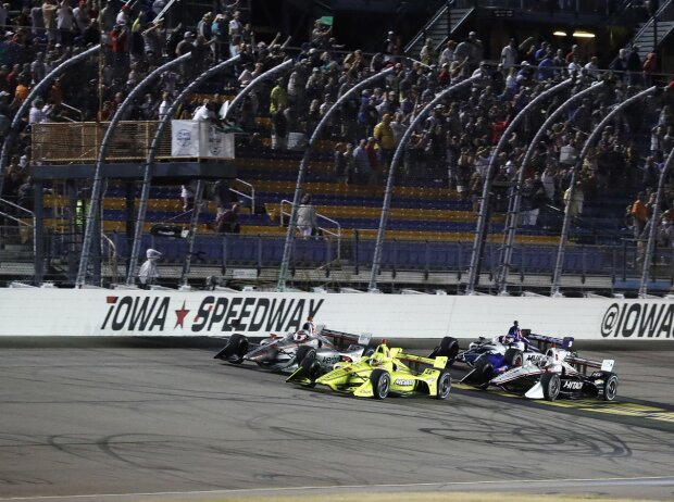 Start zum Iowa 300 der IndyCar-Saison 2019