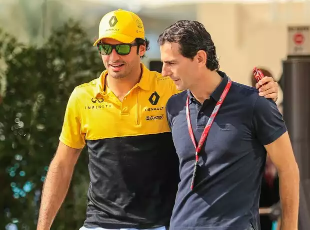 Titel-Bild zur News: Carlos Sainz, Pedro de la Rosa