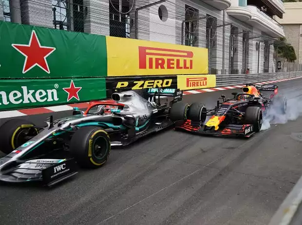 Max Verstappen, Lewis Hamilton Titel-Bild zur News: Max Verstappen, Lewis Hamilton