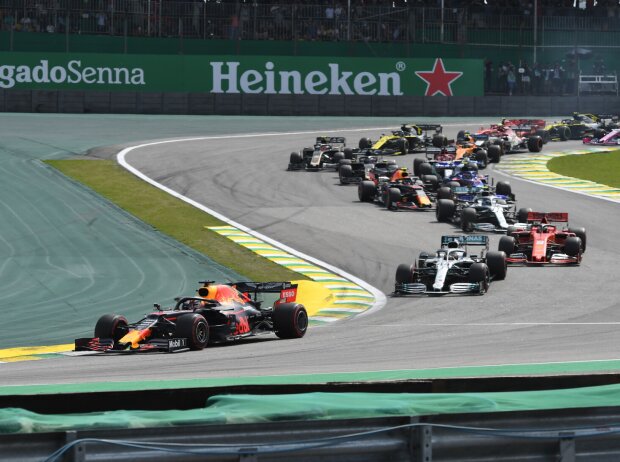 Titel-Bild zur News: Max Verstappen, Lewis Hamilton, Sebastian Vettel, Valtteri Bottas, Charles Leclerc