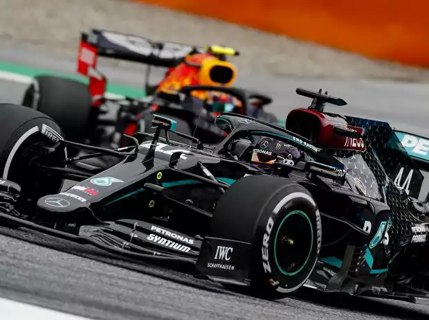 Lewis Hamilton, Alexander Albon Titel-Bild zur News: Lewis Hamilton, Alexander Albon