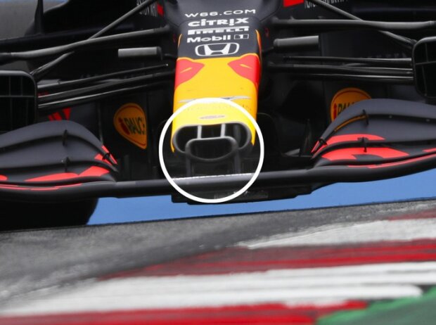 Titel-Bild zur News: Max Verstappen, Nase am Red Bull RB16