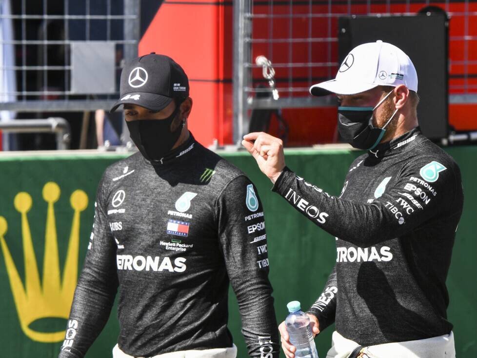 Valtteri Bottas, Lewis Hamilton