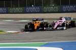 Lando Norris (McLaren) und Sergio Perez (Racing Point) 