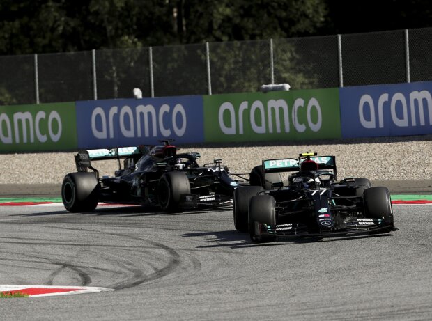 Valtteri Bottas, Lewis Hamilton
