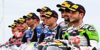 Bild zum Inhalt: WSBK-Test Barcelona mit Kawasaki, Ducati, Yamaha, BMW und Honda