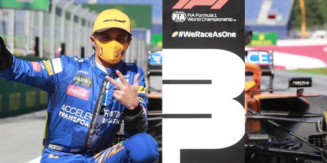While norris isn't someone with several wins on his resume, he has built up a large fanbase. Lando Norris Podium 2020 : Norris Belohnt Sich Mit Podium Fortschritt Als Fahrer Und Personlichkeit