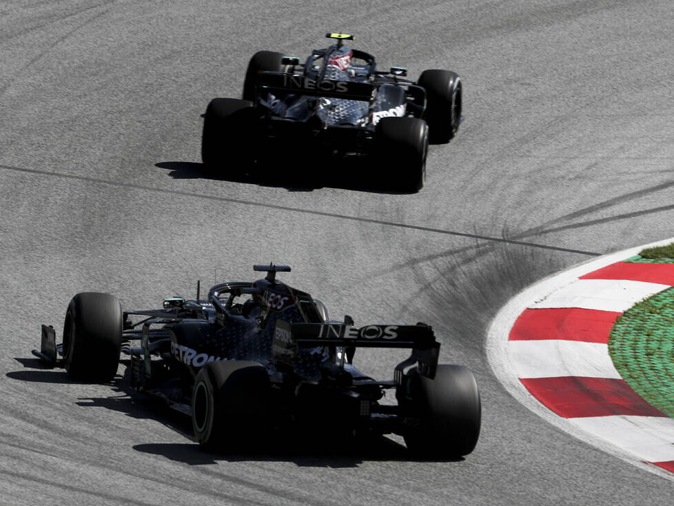 Valtteri Bottas, Lewis Hamilton