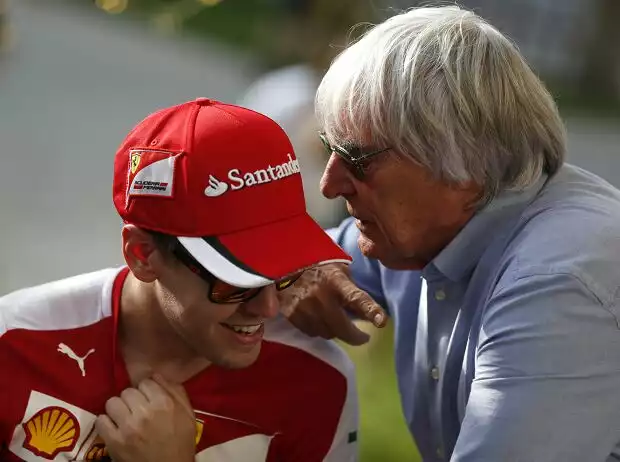 Sebastian Vettel, Bernie Ecclestone Titel-Bild zur News: Sebastian Vettel, Bernie Ecclestone