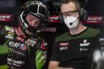 Alex Lowes mit Crewchief Marcel Duinker