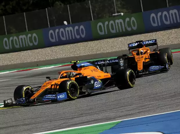 Titel-Bild zur News: Lando Norris, Carlos Sainz