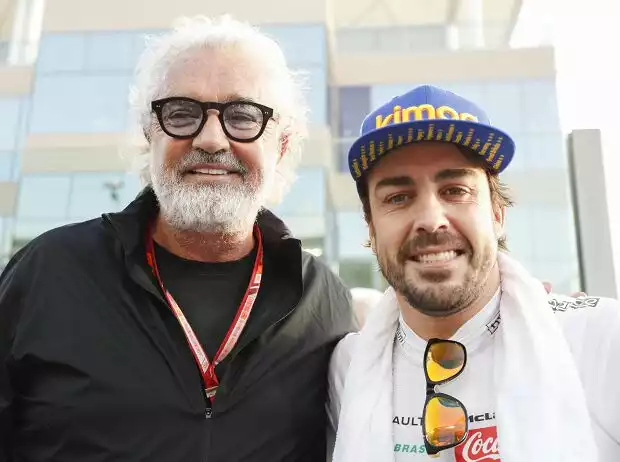 Fernando Alonso, Flavio Briatore Titel-Bild zur News: Fernando Alonso, Flavio Briatore