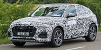 Bild zum Inhalt: Audi Q5 Sportback (2021): Neue Erlkönigbilder zeigen den X4-Gegner