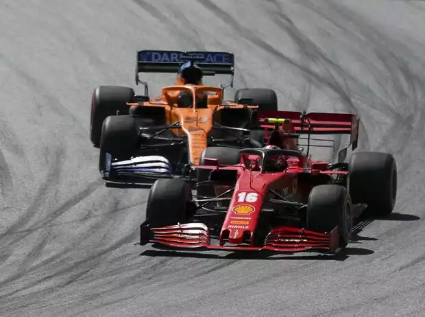 Titel-Bild zur News: Charles Leclerc, Carlos Sainz, Lance Stroll, Sebastian Vettel