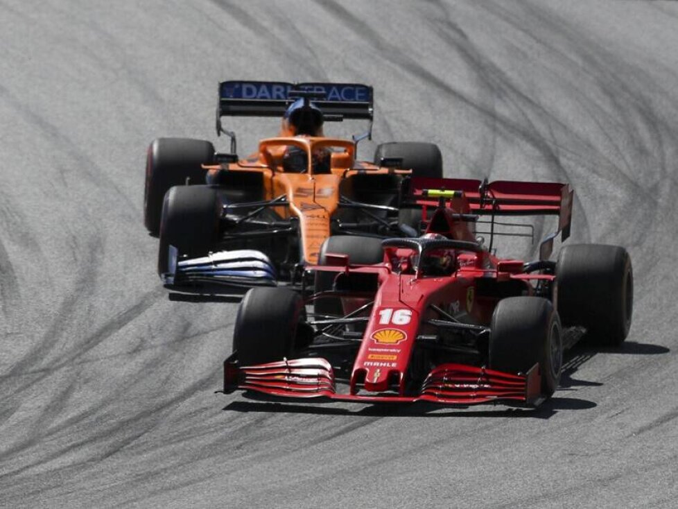 Charles Leclerc, Carlos Sainz, Lance Stroll, Sebastian Vettel