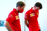 Sebastian Vettel und Charles Leclerc (Ferrari) 