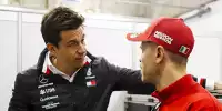 Toto Wolff, Sebastian Vettel