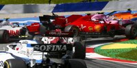 Unfall: Charles Leclerc, Sebastian Vettel