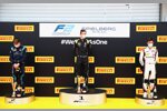 Daniel Ticktum, Christian Lundgaard und Marcus Armstrong 