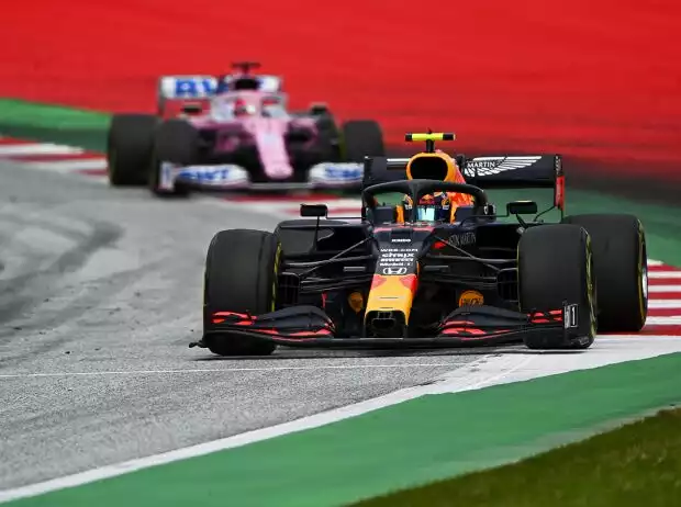 Alexander Albon, Sergio Perez Titel-Bild zur News: Alexander Albon, Sergio Perez
