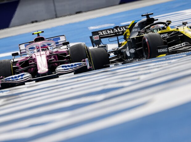 Titel-Bild zur News: Lance Stroll, Daniel Ricciardo