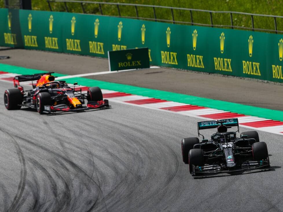 Lewis Hamilton, Max Verstappen