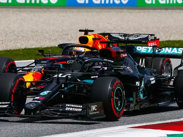 Lewis Hamilton, Max Verstappen Titel-Bild zur News: Lewis Hamilton, Max Verstappen
