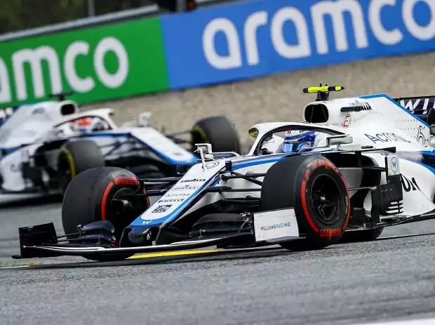 Titel-Bild zur News: Nicholas Latifi, George Russell