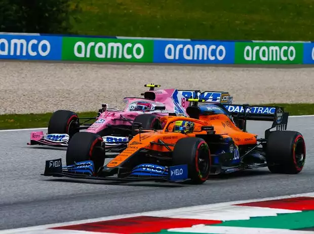 Lando Norris, Lance Stroll Titel-Bild zur News: Lando Norris, Lance Stroll