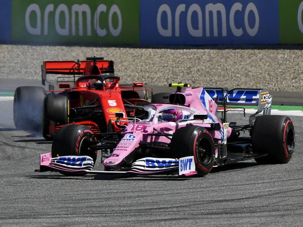 Lance Stroll, Sebastian Vettel