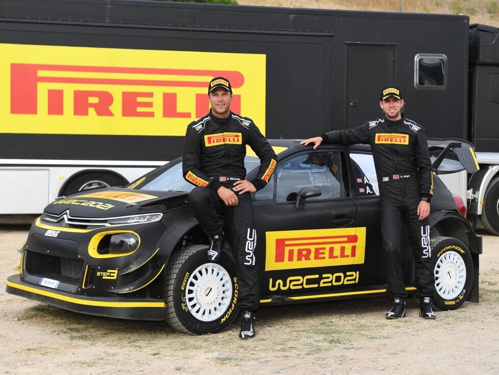 Andreas Mikkelsen, Anders Jaeger, Pirelli-Testauto