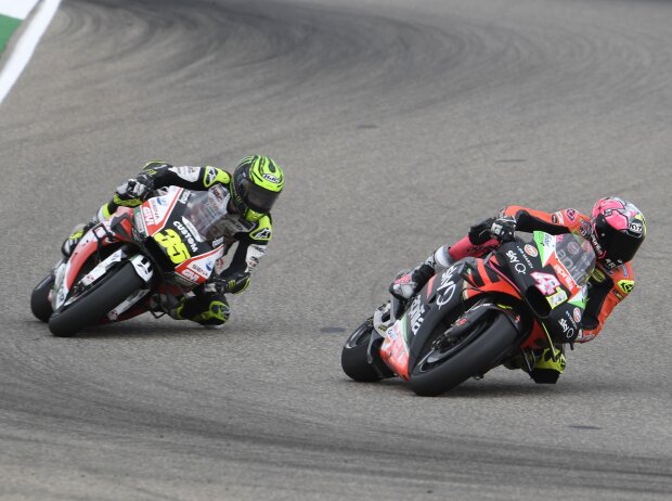 Aleix Espargaro, Cal Crutchlow Aleix Espargaro, Cal Crutchlow