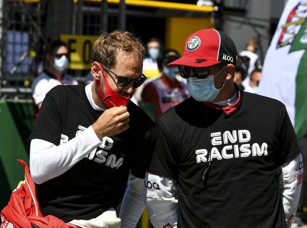 Sebastian Vettel, Kimi Räikkönen Sebastian Vettel, Kimi Räikkönen