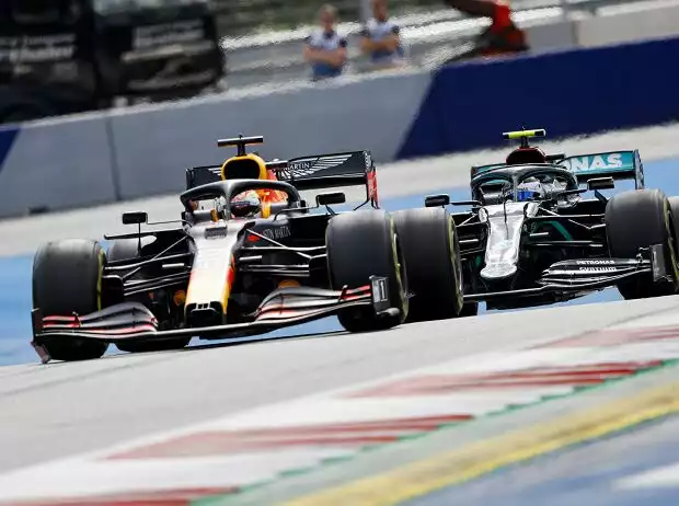 Max Verstappen, Valtteri Bottas Titel-Bild zur News: Max Verstappen, Valtteri Bottas