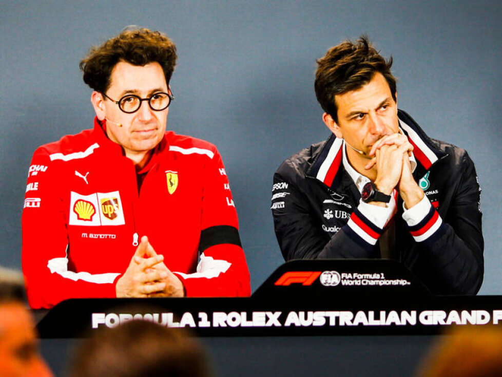 Mattia Binotto, Toto Wolff