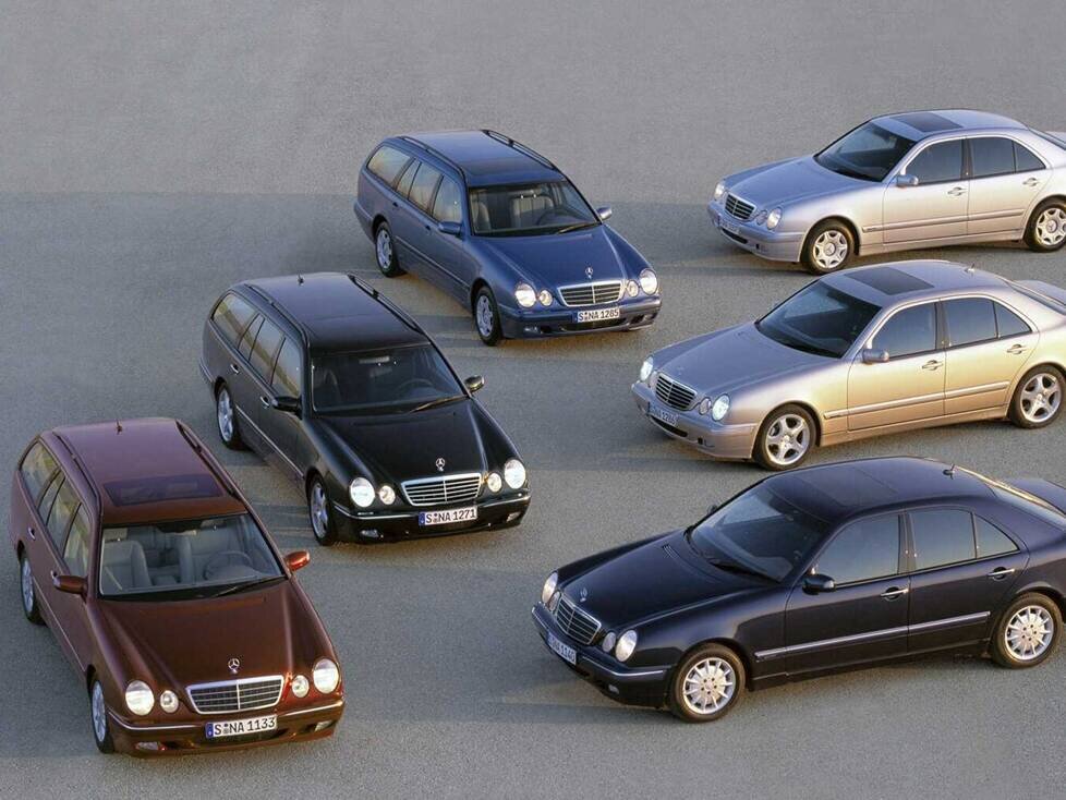 Silberjubiläum: 25 Jahre Mercedes-Benz E-Klasse der Baureihe 210