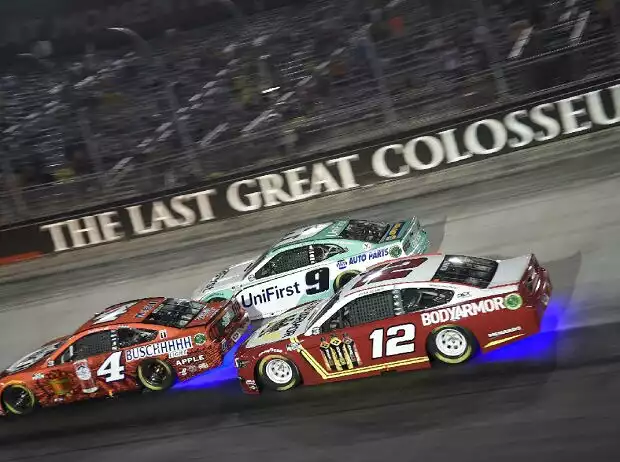 Chase Elliott, Kevin Harvick, Ryan Blaney Titel-Bild zur News: Chase Elliott, Kevin Harvick, Ryan Blaney